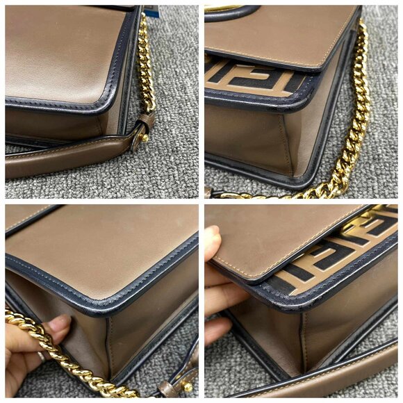 100% Authentic Fendi Kan I Shoulder Bag - Picture 7 of 14